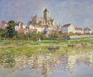 Kirken i Vétheuil, 1880